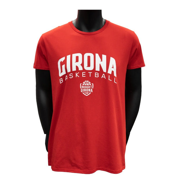 Camiseta Orgánica Basket Girona Acb Roja Basket Girona
