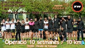 Operación 10 Semanas / 10 km de  Girona Esports Parra