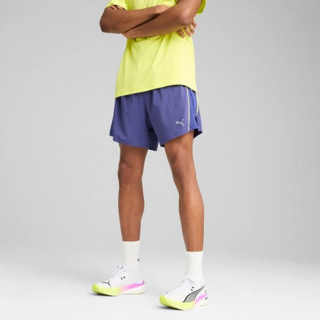Short Puma M Run Velocity 5" Sh,Blue Crystal Hombre PUMA