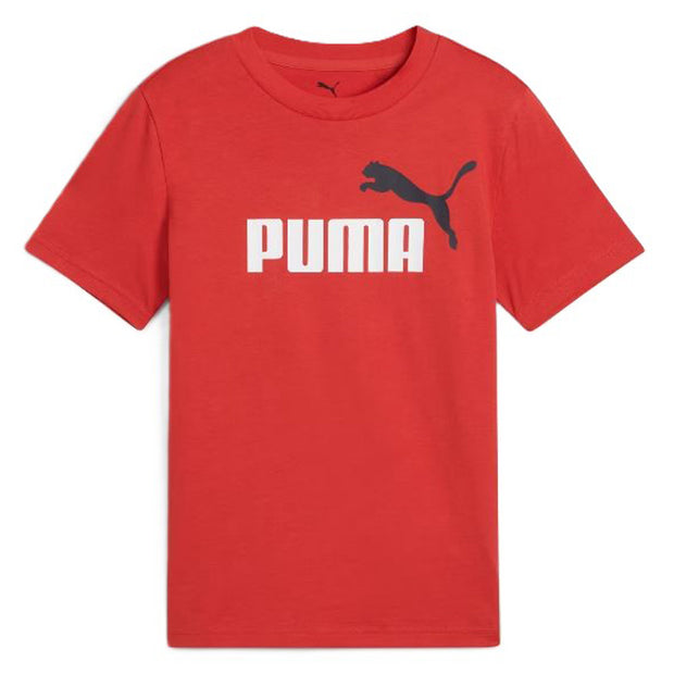 Camiseta Puma Ess 2 Color No.1 Log,Almost Apricot Junior