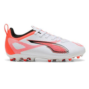 Botas Ultra 5 Play Mg Jr,Puma White - Puma Black Jun - Esports Parra