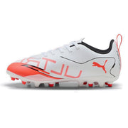 Botas Ultra 5 Play Mg Jr,Puma White - Puma Black Jun - Esports Parra