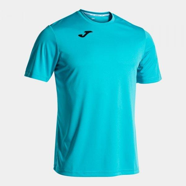 COMBI SHORT SLEEVE T-SHIRT FLUOR TURQUOISE JOMA