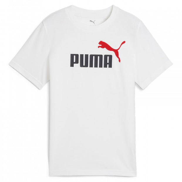 Camiseta Puma Ess 2 Color No.1 Log,Almost Apricot Junior