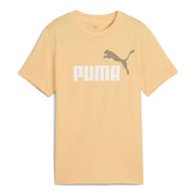 Camiseta Puma Ess 2 Color No.1 Log,Almost Apricot Junior PUMA