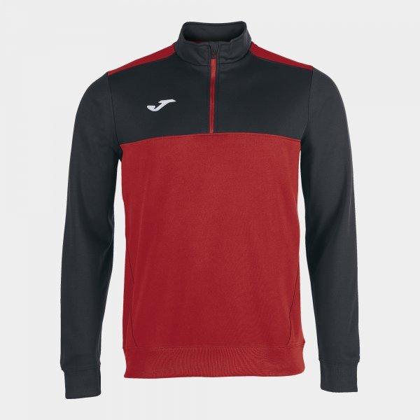 SUDADERA 1/2 CREMALLERA WINNER ROJO-NEGRO JOMA