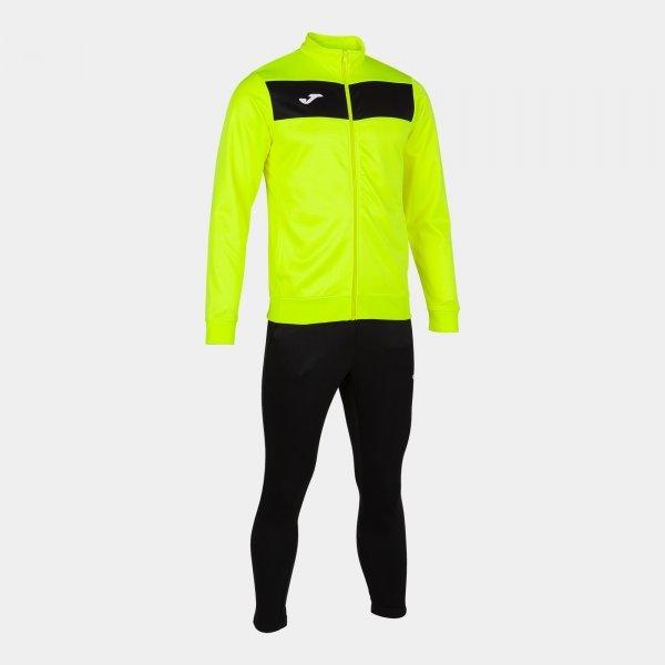 TRACKSUIT ACADEMY II FLUOR YELLOW-BLACK JOMA