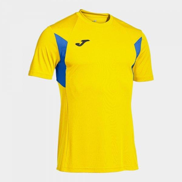 WINNER III SHORT SLEEVE T-SHIRT YELLOW-ROYAL BLUE JOMA