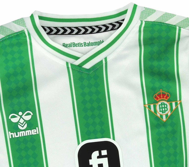 Camiseta Hummel Real Betis 23/24 Home Jsy Jr HUMMEL