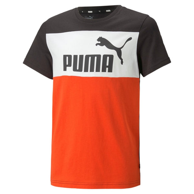 Camiseta Puma 846127 Ess+ Colorblock Tee B Junior PUMA