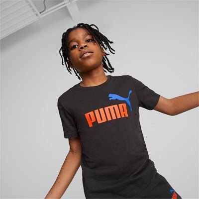 Camiseta Puma Ess+ 2 Col Logo Tee B Junior PUMA