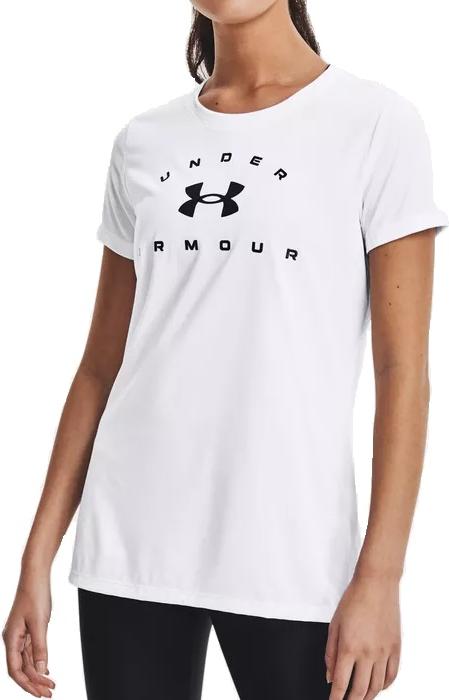Camiseta Under Armour Tech Solid Logo Arch Ssc Mujer UNDER ARMOUR