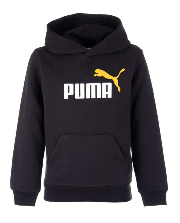 Sudadera Puma Ess+ 2 Col Big Logo,Deep Aqua Junior PUMA